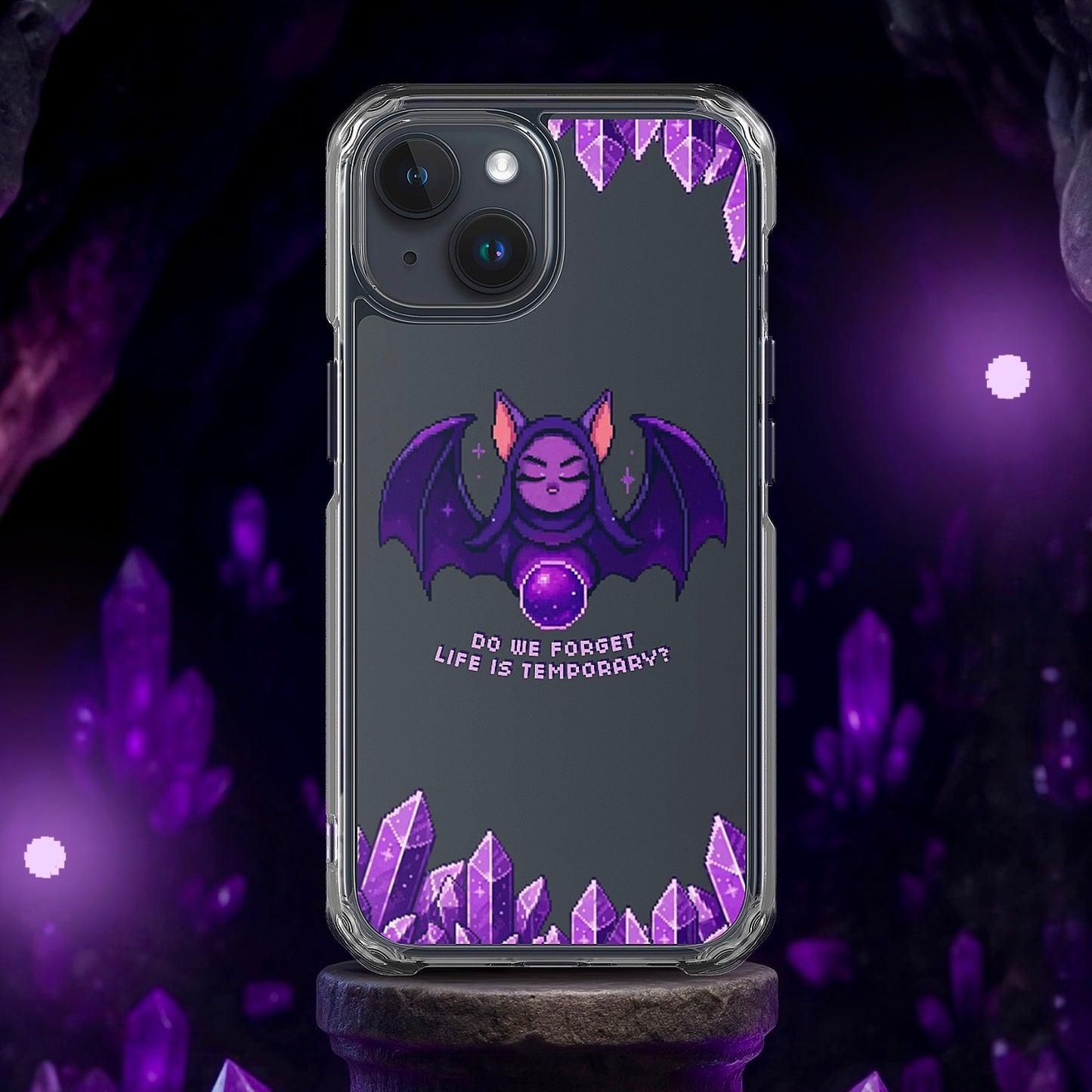 Temporary World - Clear Case for iPhone®