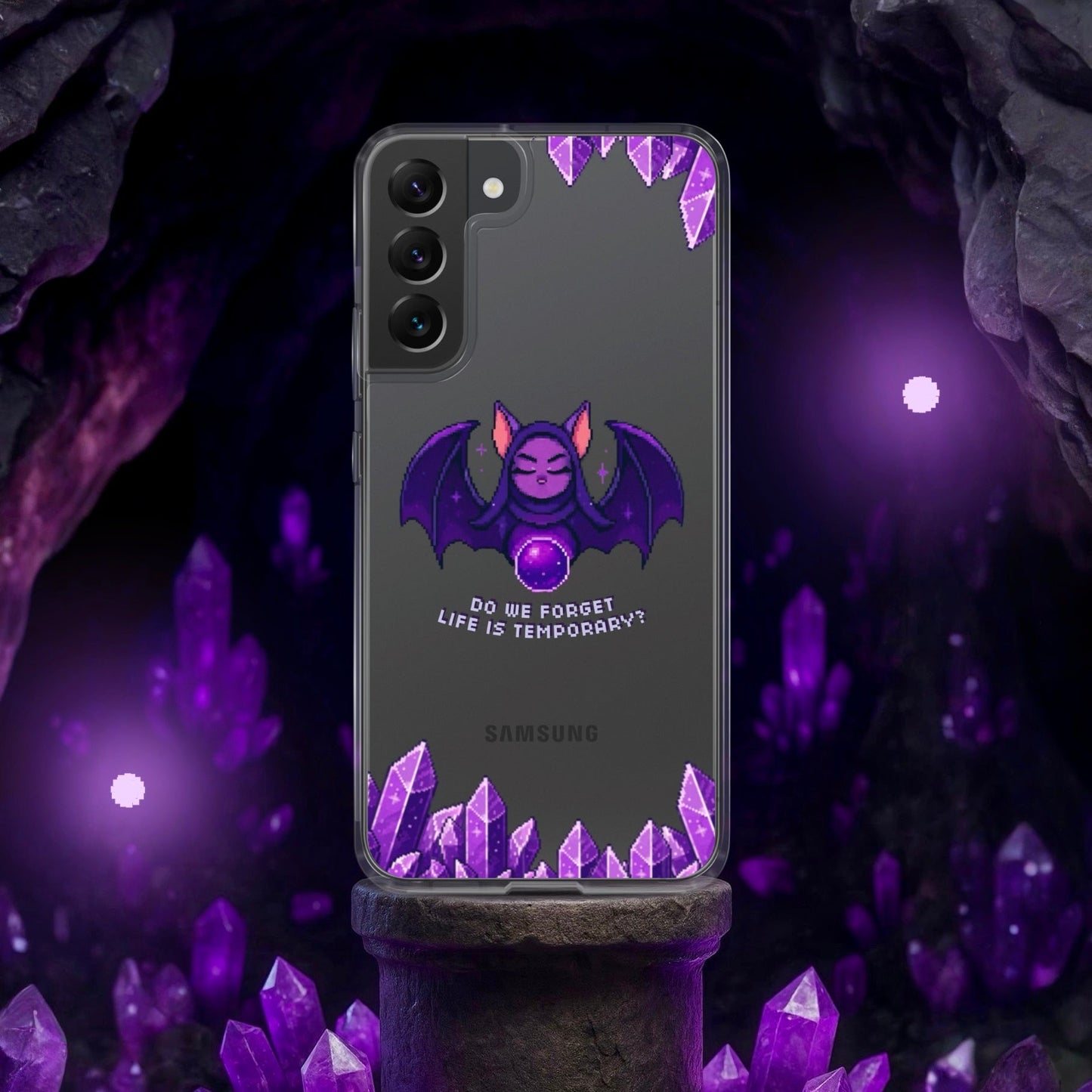 Temporary World - Clear Case for Samsung®