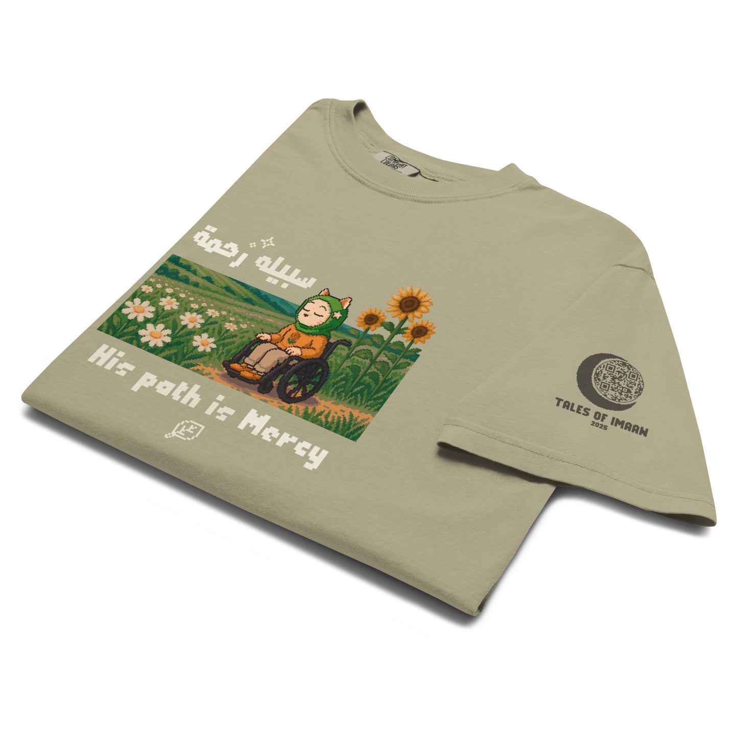 His path is Mercy - Heavyweight Tee